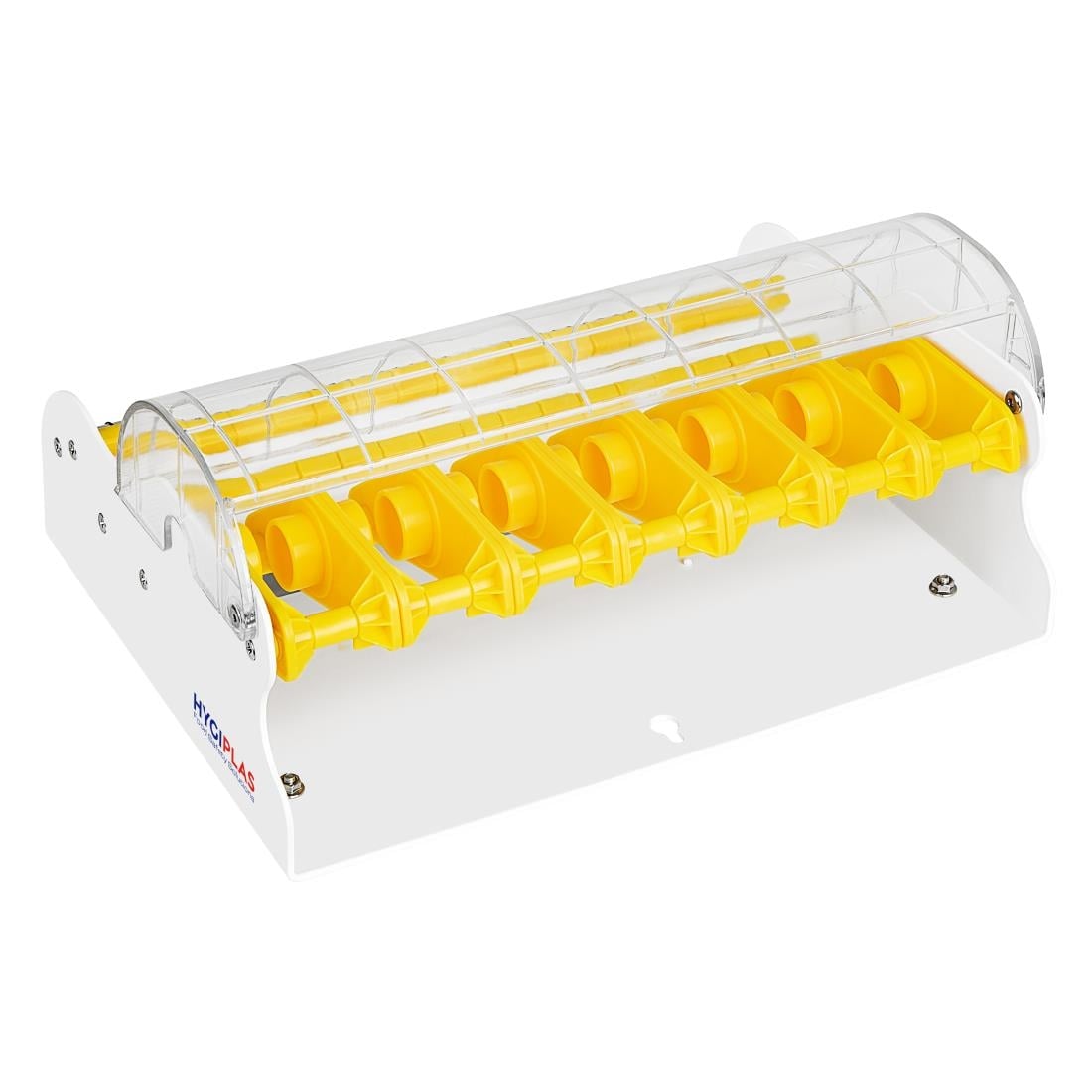 JC814 Hygiplas 1" metalen multi-etikettendispenser