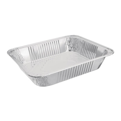 CP513 Fiesta Recyclable rechthoekige aluminium serveerschalen GN 1/2 (5 stuks)