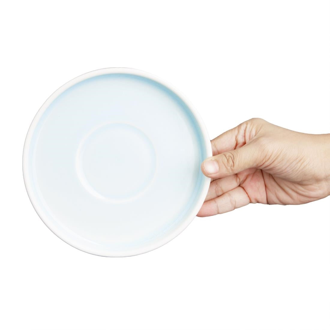 CU187 Olympia Fondant schotels aqua blauw 152mm voor CU186 (6 stuks)