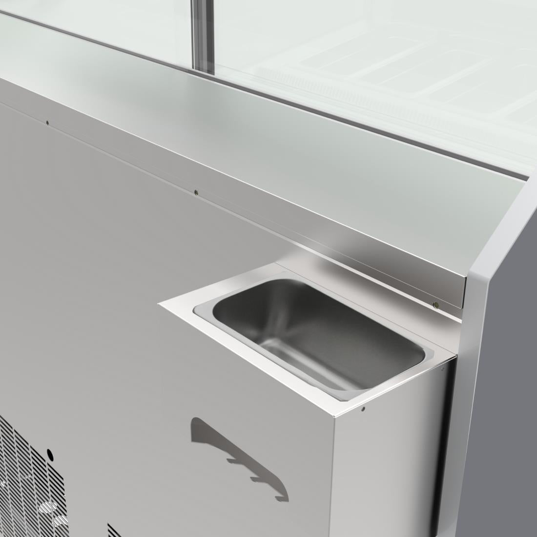 UA058 Polar U-Serie 6-Pan IJs Vitrine Kast Vriezer