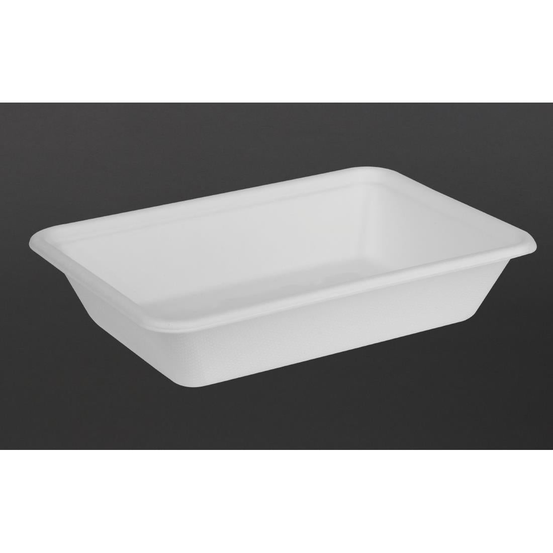 HW033 Fiesta Composteerbare Suikerriet Voedselcontainer 500ml (100 stuks)