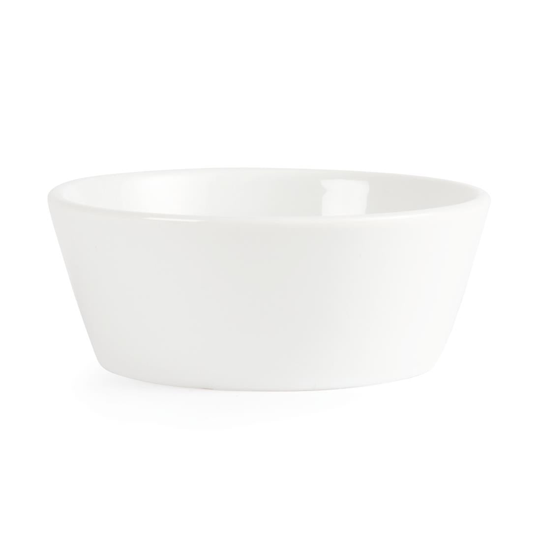 U163 Olympia Whiteware Conische Schaaltjes 12cm (12 Stuks)