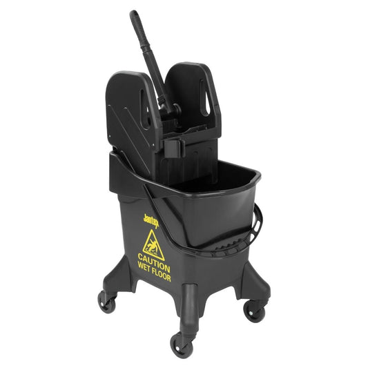 HW638 Jantex 20Ltr Hoge Mopemmer En Wringer - Gele Oplage