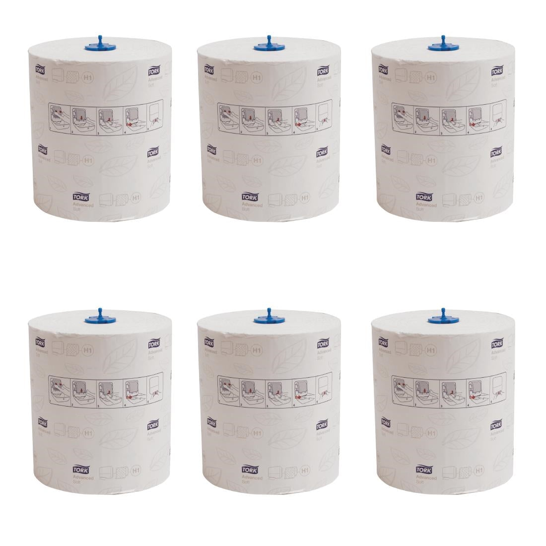 FA707 Tork Advanced handdoekrollen 2-laags 150m (6 stuks)