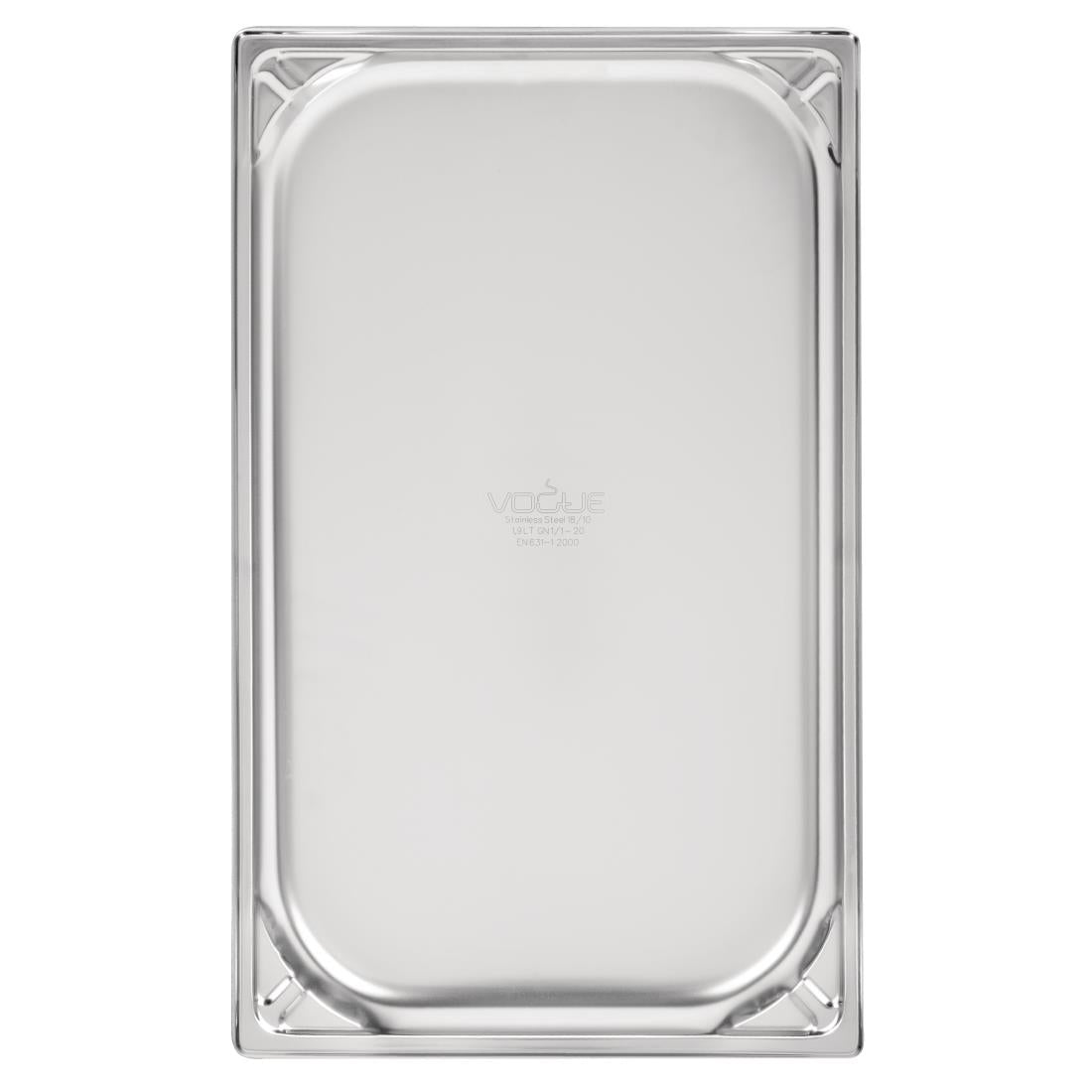 DW431 Vogue heavy-duty RVS GN 1/1 bak 20mm