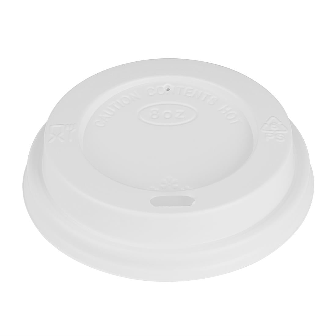 HW634 Nisbets Essentials Hete Bekers En Deksels Pakket 227ml (350 stuks)
