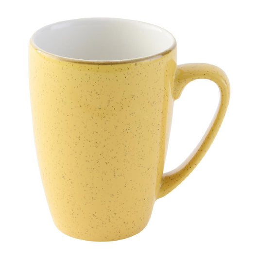 DX042 Churchill Stonecast Mustard Mok 340ml (12 stuks)