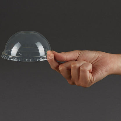 GH016 Vegware bolle deksels voor composteerbare frisdrankbekers 34cl en 45,5cl (1000 stuks)