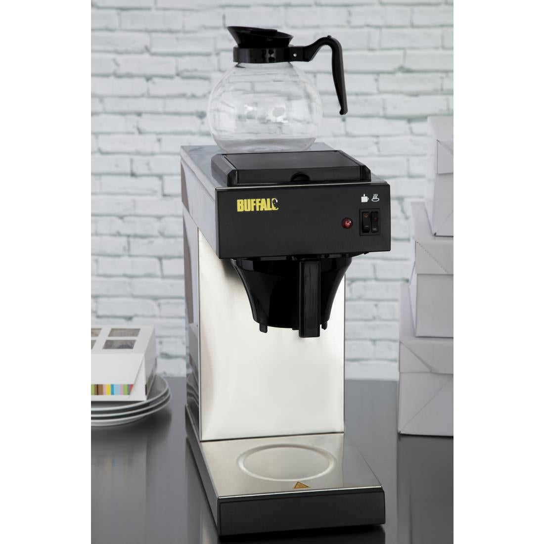 CT815 Buffalo koffiezetapparaat glazen kan 2L