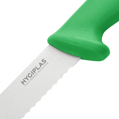 FX121 Hygiplas Slicer Gekarteld Groen 24.8cm