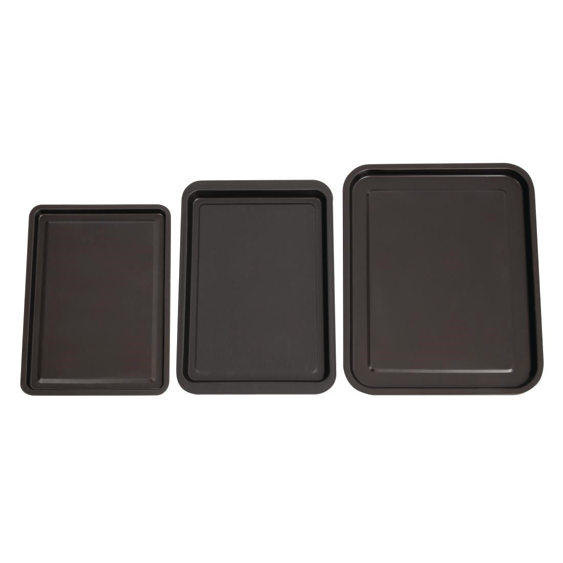 DW097 Nisbets Essentials anti-aanbak bakplaten (3 stuks)