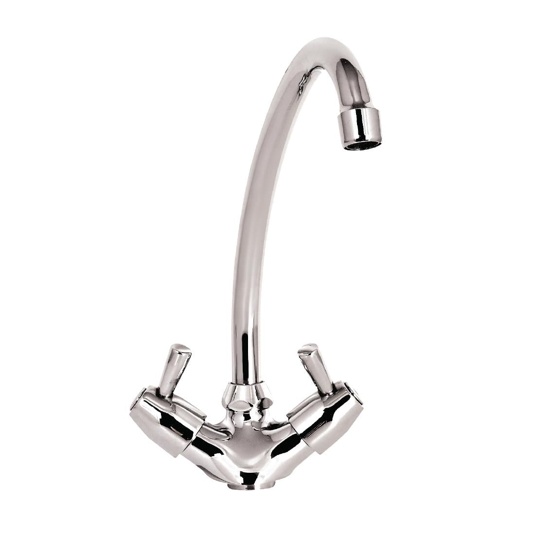 DY372 Gastro M monobloc mengkraan met 90 graden hendels en kraan van 20cm