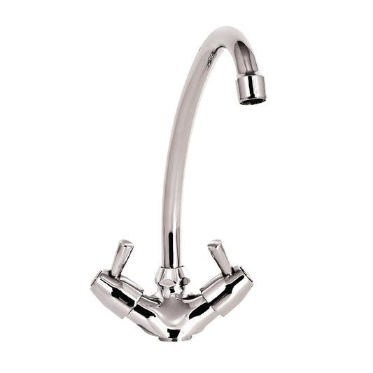 DY372 Gastro M monobloc mengkraan met 90 graden hendels en kraan van 20cm