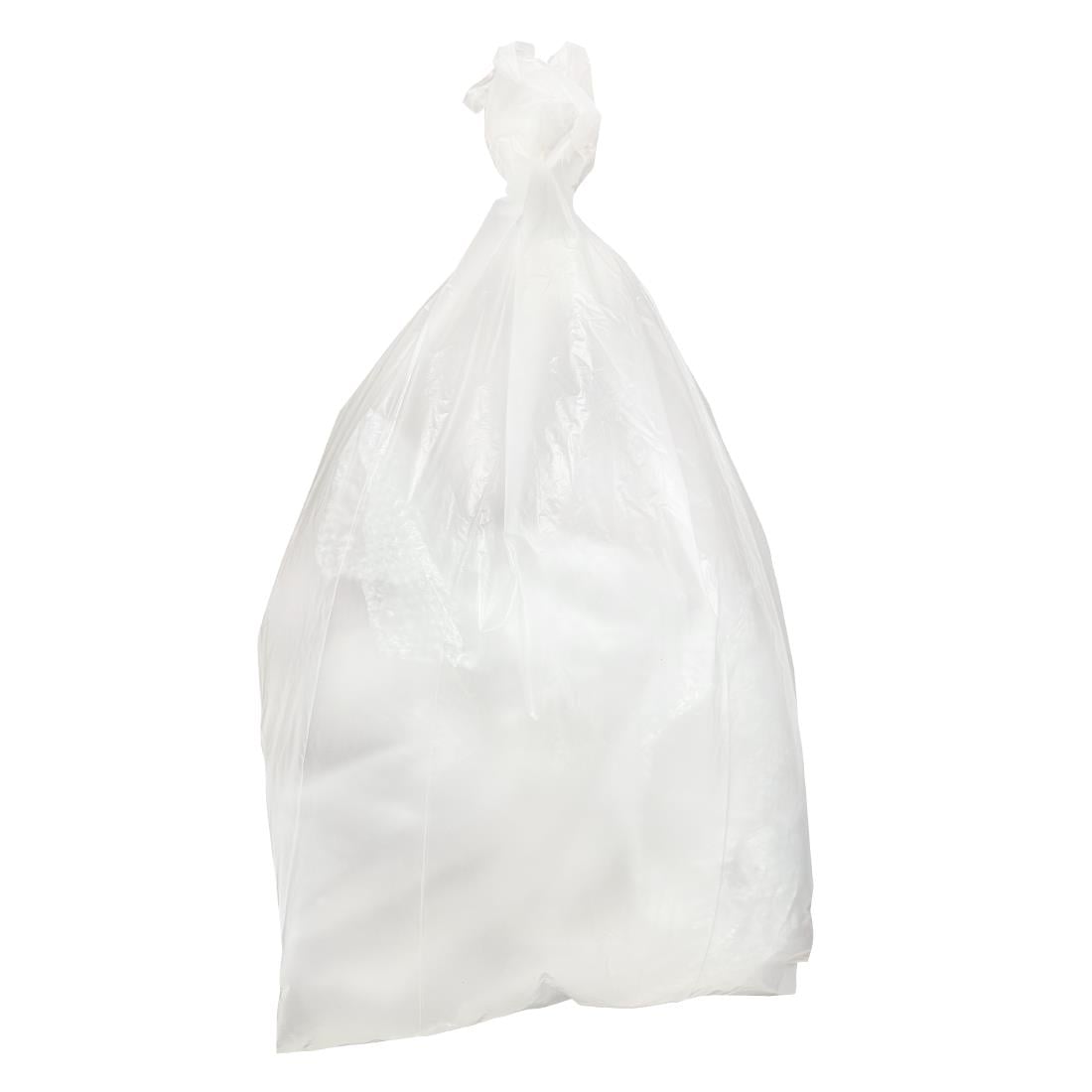 HW686 Jantex Zware Afvalzakken Transparant 160Ltr (100 stuks)