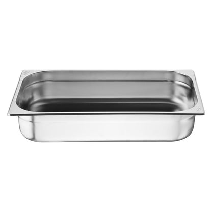 JB370 Nisbets Essentials RVS Gastronorm Bak 1/1 100mm (3 stuks)