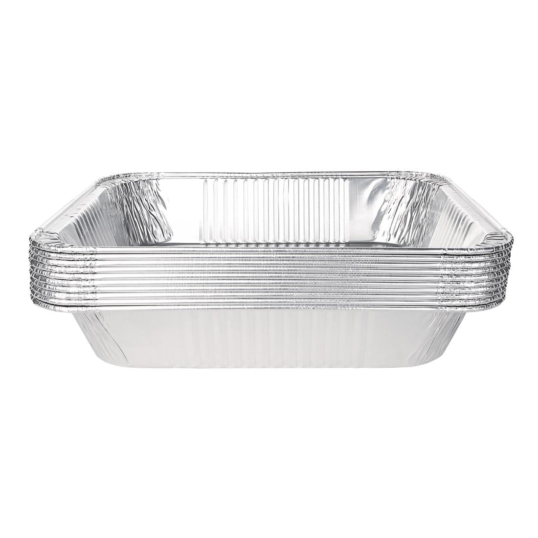 CP513 Fiesta Recyclable rechthoekige aluminium serveerschalen GN 1/2 (5 stuks)
