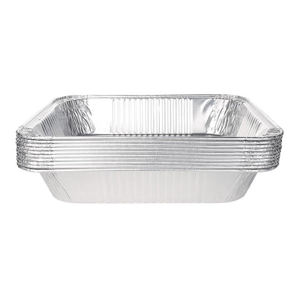 CP513 Fiesta Recyclable rechthoekige aluminium serveerschalen GN 1/2 (5 stuks)
