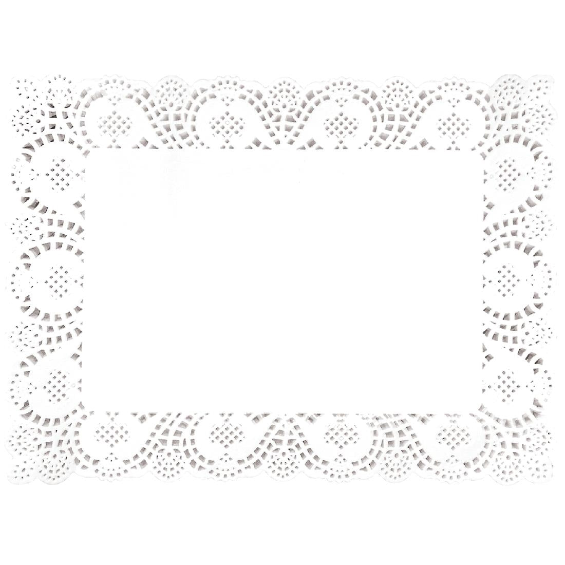 CE994 Olympia papieren taartranden 30x40cm (250 stuks)