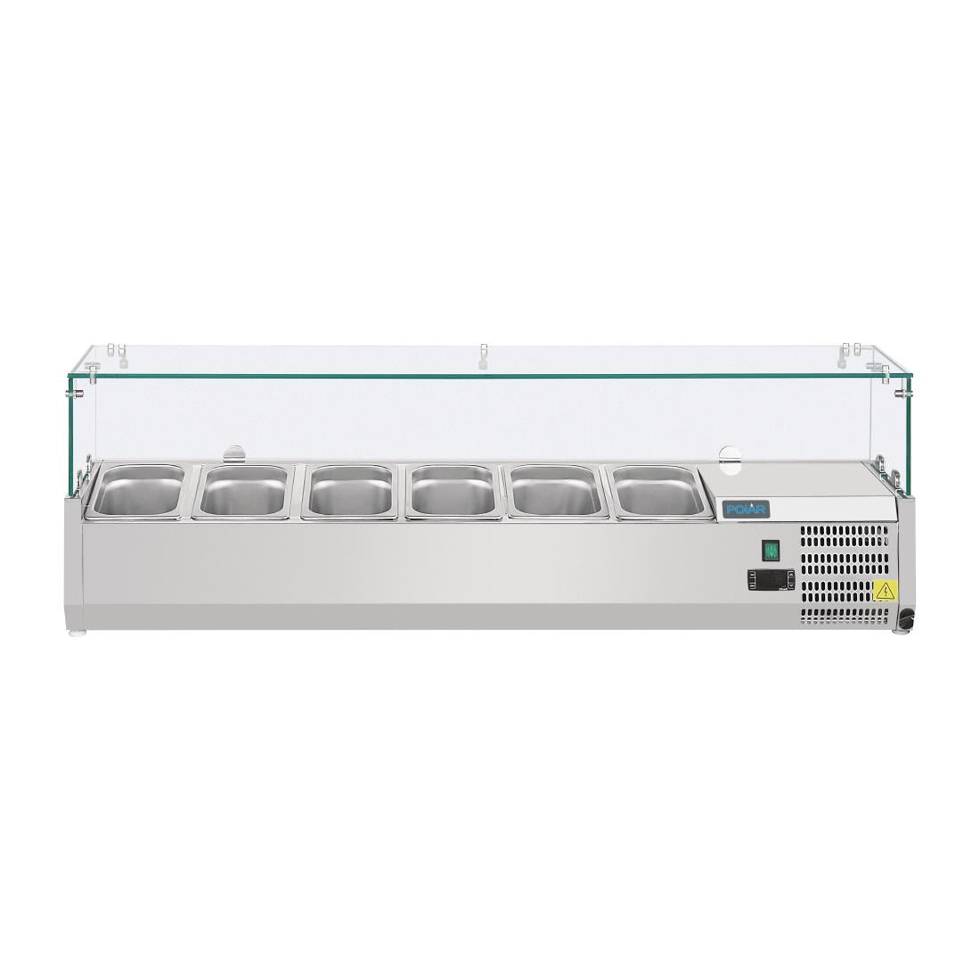 AB090 Polar G-serie koelvitrine 6x GN 1/4