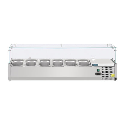 AB090 Polar G-serie koelvitrine 6x GN 1/4