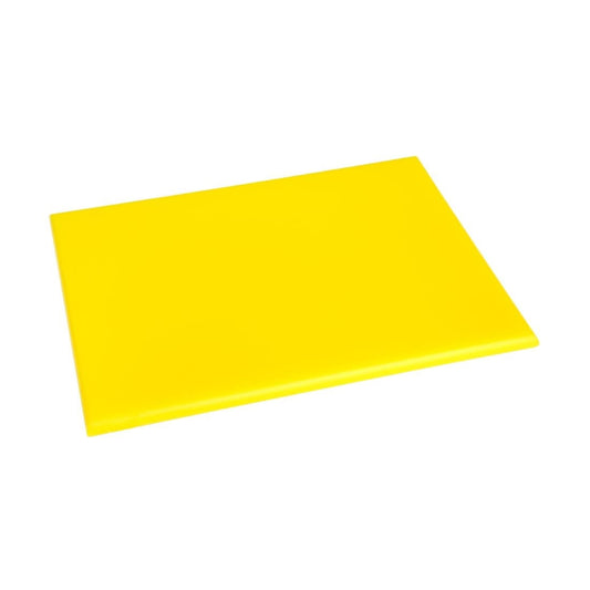 HC868 Hygiplas HDPE snijplank geel 300x225x12mm