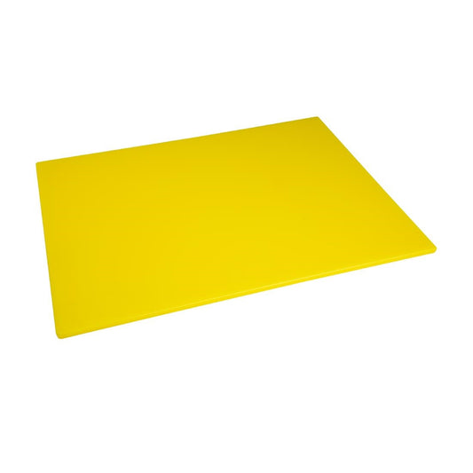 HC883 Hygiplas LDPE snijplank geel 600x450x10mm