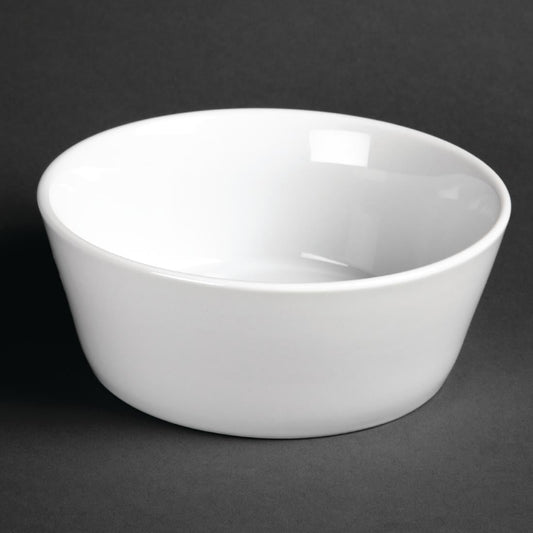 U164 Olympia Whiteware Conische Schaaltjes 15cm (12 Stuks)