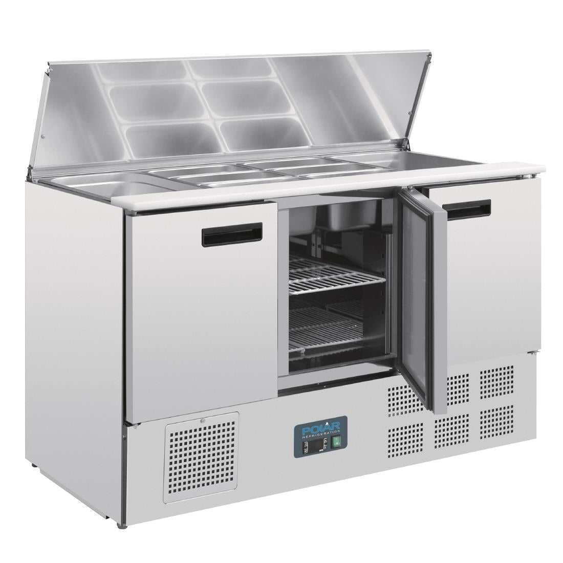 G607 Polar G-serie gekoelde saladette 368L