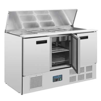 G607 Polar G-serie gekoelde saladette 368L