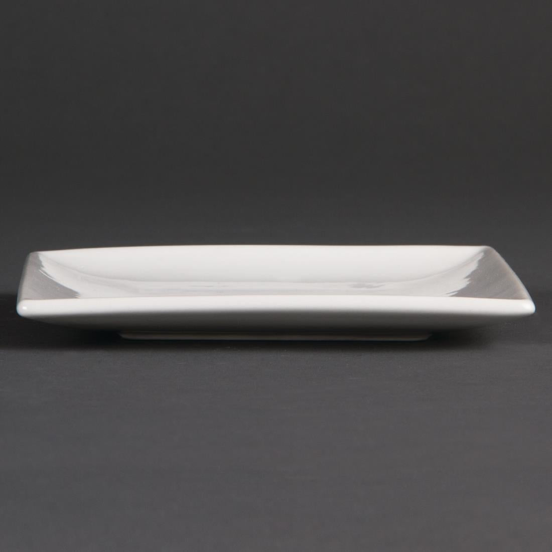 U153 Olympia Whiteware Vierkante Borden 14cm (12 Stuks)