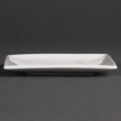 U153 Olympia Whiteware Vierkante Borden 14cm (12 Stuks)