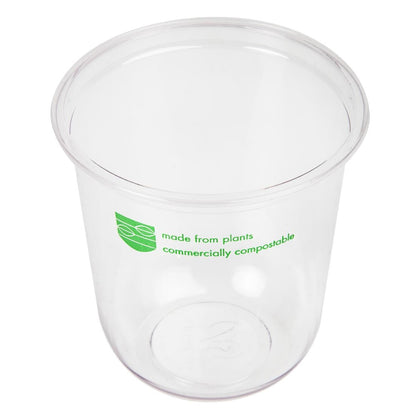 FS174 Vegware 96-serie composteerbare ronde bakjes 473ml (1000 stuks)