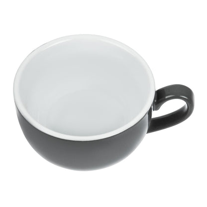 GK075 Olympia Café koffiekoppen grijs 23cl (12 stuks)