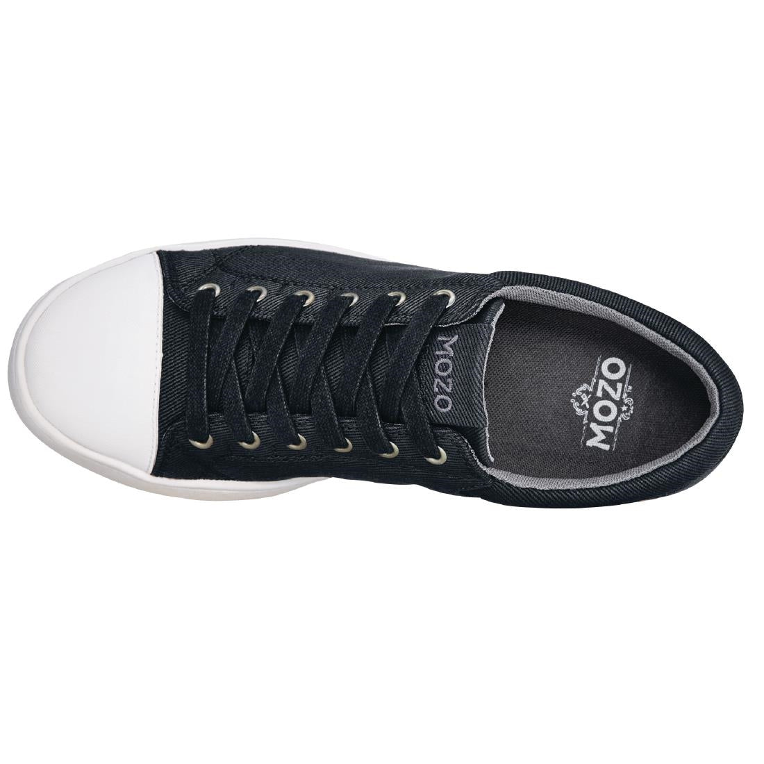 BB571-46 Shoes for Crews Grind vegan herenschoenen zwart 46