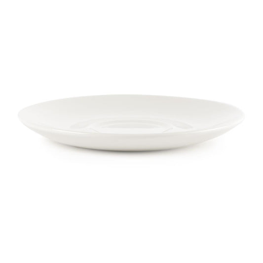 P884 Churchill White cappuccino schotel 15.9 cm (24 Stuks)