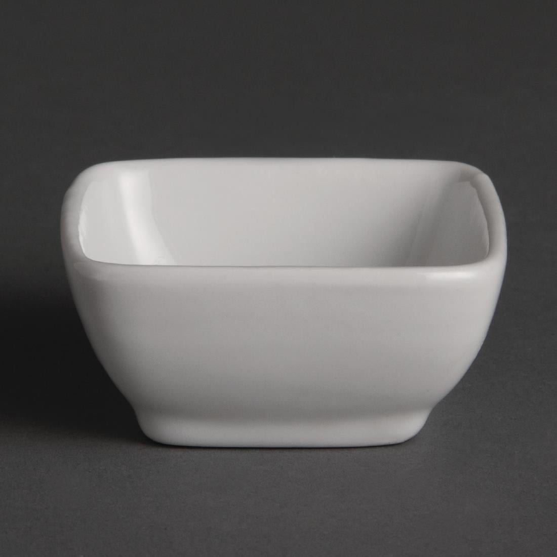 Y137 Olympia Whiteware Amuseschaaltjes 6x6cm (12 Stuks)