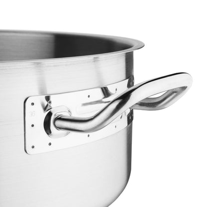 T187 Vogue RVS inductie kookpan 36cm 13Ltr