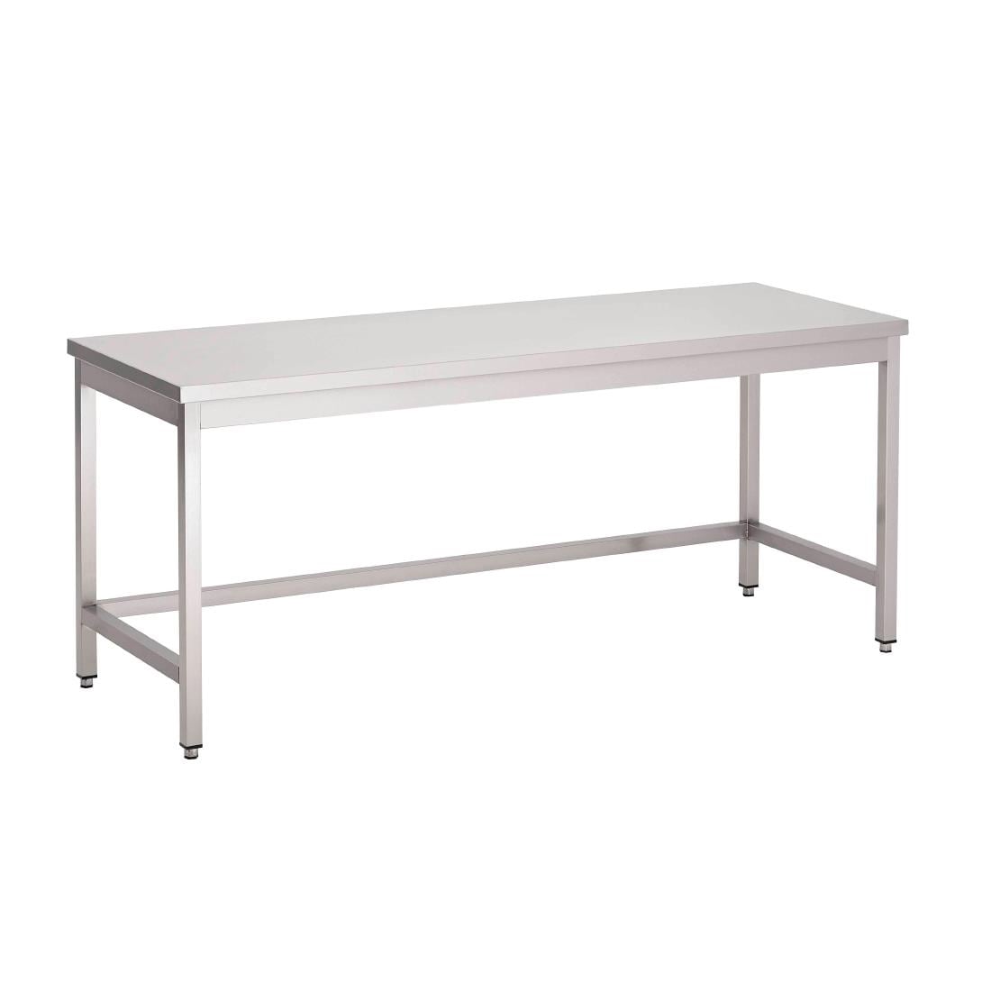 GN108 Gastro M RVS werktafel zonder onderblad 85x120x70cm