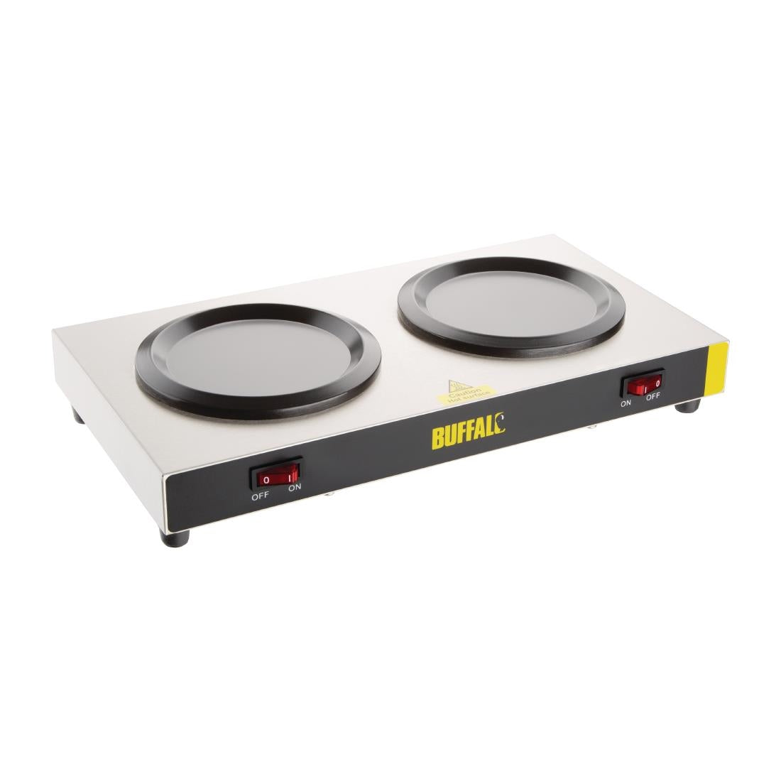 L413 Buffalo dubbele koffiekan warmhoudplaat