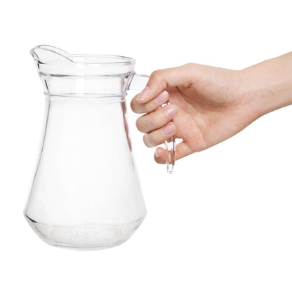 GF923 Olympia glazen kannen 1Ltr (6 stuks)