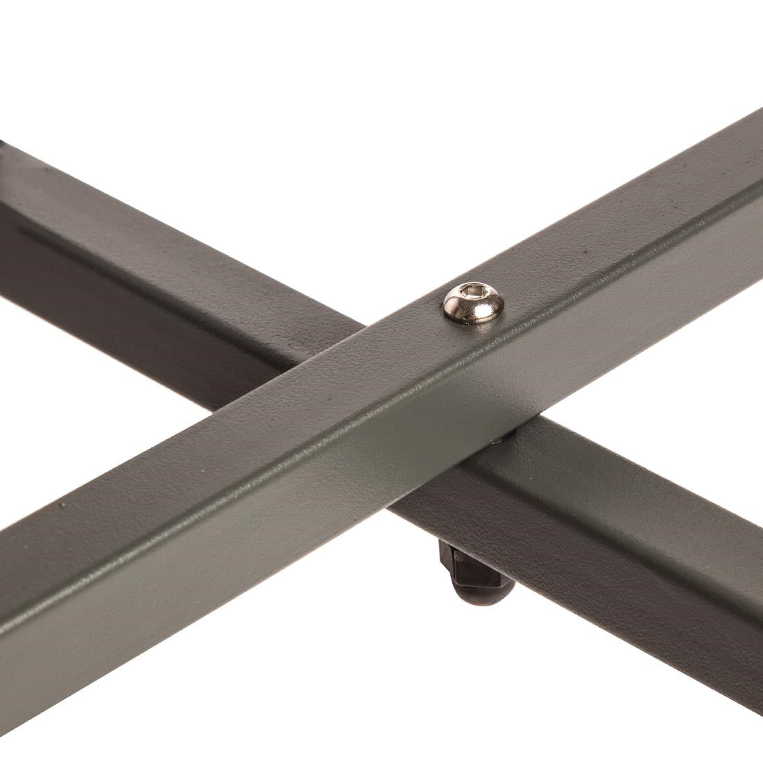 GG703 Bolero ronde stalen terrastafel grijs 60cm