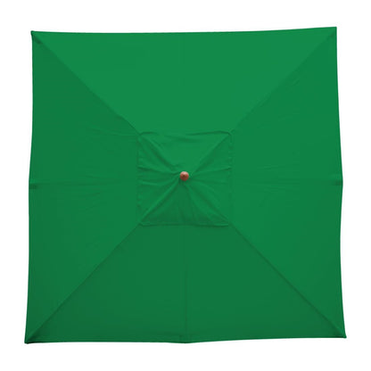 GH989 Bolero vierkante groene parasol 2,5 meter