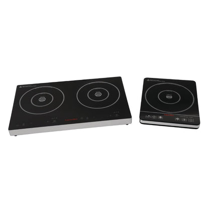 DF824 Caterlite dubbele inductiekookplaat met touchbediening 3000W