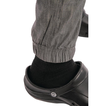 BB300-S Chef Works Urban Jogger 257 koksbroek zwart-wit fijn gestreept S