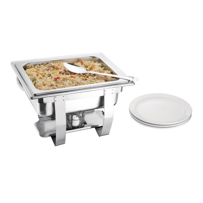 CN607 Olympia Milan chafing dish set GN 1/2