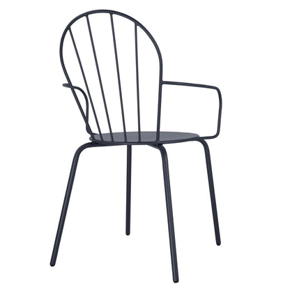 HZ358 Bolero Adeline Armstoelen Leisteenblauw (4 stuks)