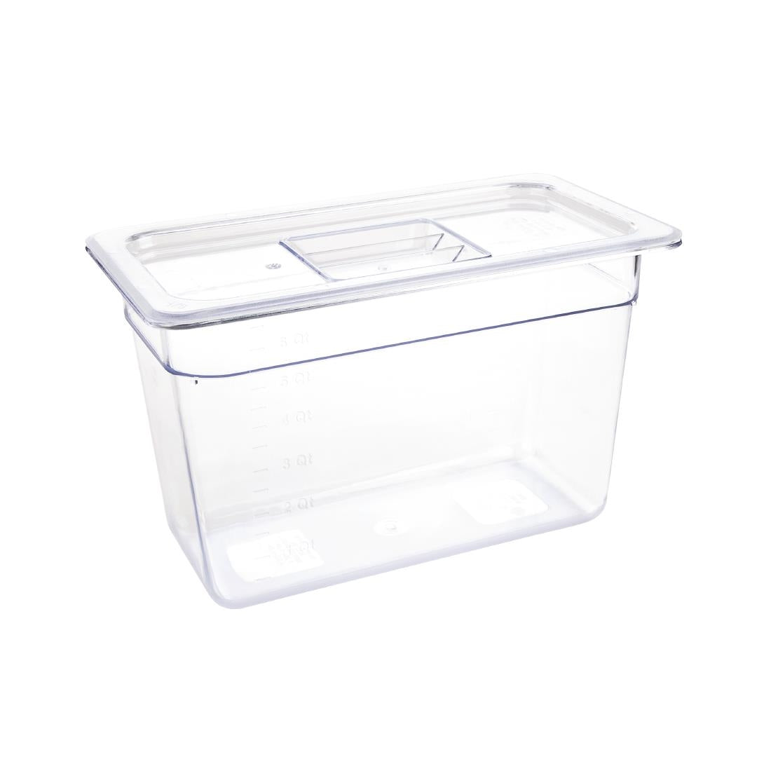U235 Vogue polycarbonaat bak transparant GN 1/3 200mm