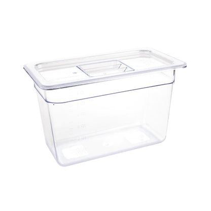 U235 Vogue polycarbonaat bak transparant GN 1/3 200mm