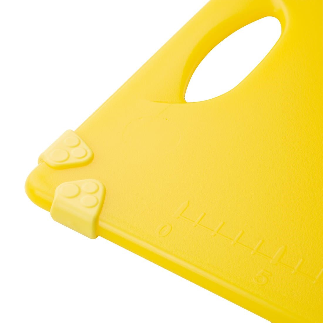 HW007 Hygiplas Commercieel Grip Snijplank Geel 458X306Mm