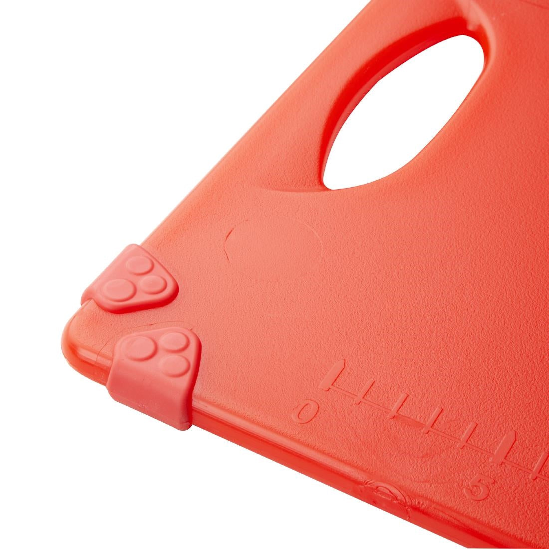 HW005 Hygiplas Commerciële Grip Snijplank Rood 458X306Mm